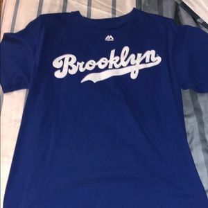 Brooklyn Dodgers Jackie Robinson Shirt Majestic M